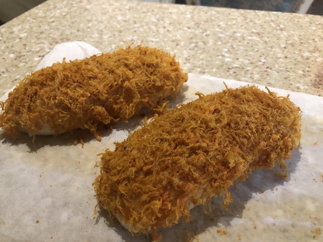 肉松沙拉酱面包（65度汤种）