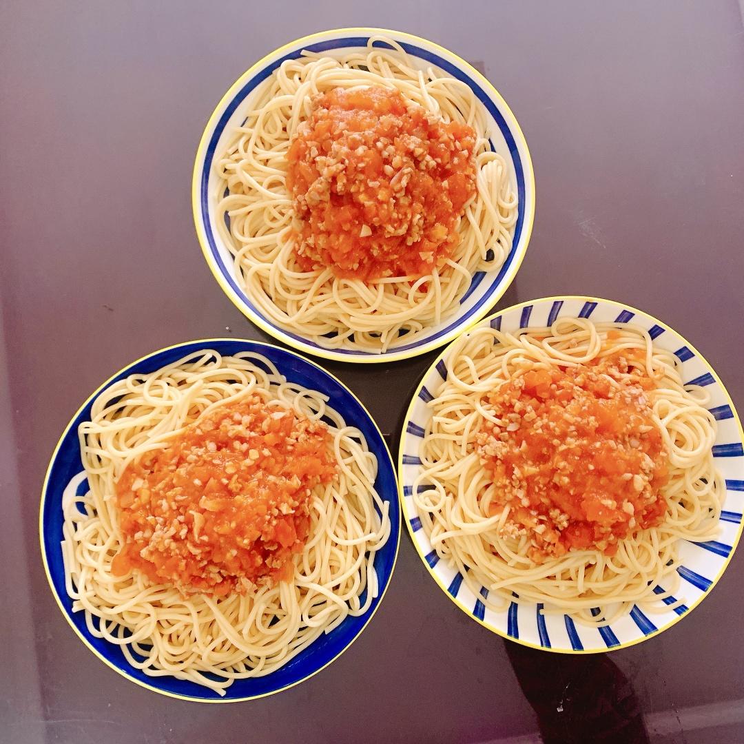 番茄肉酱意大利面-家常版
