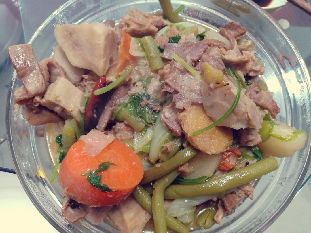 羊肉炖白萝卜