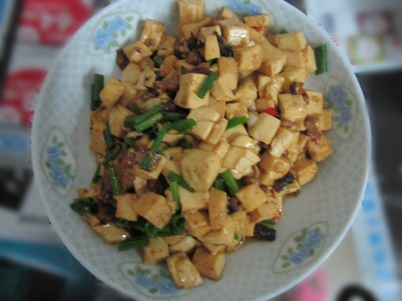 红烧肉沫豆腐