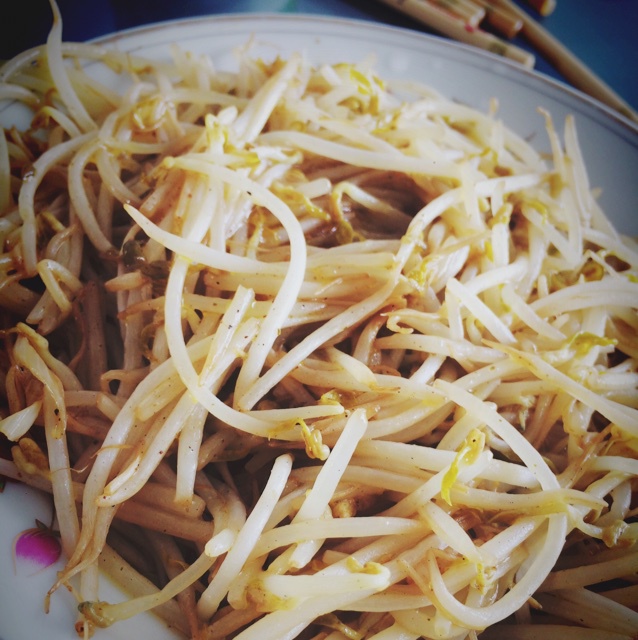 清炒豆芽