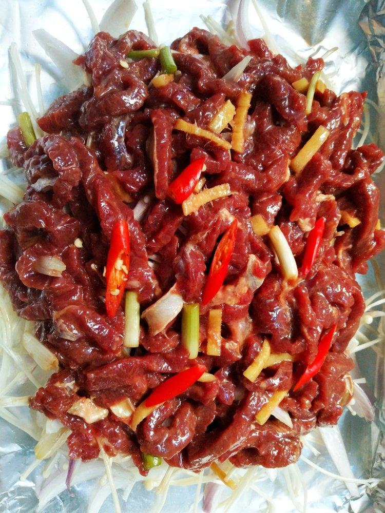 sweetya做的锡纸烤牛肉