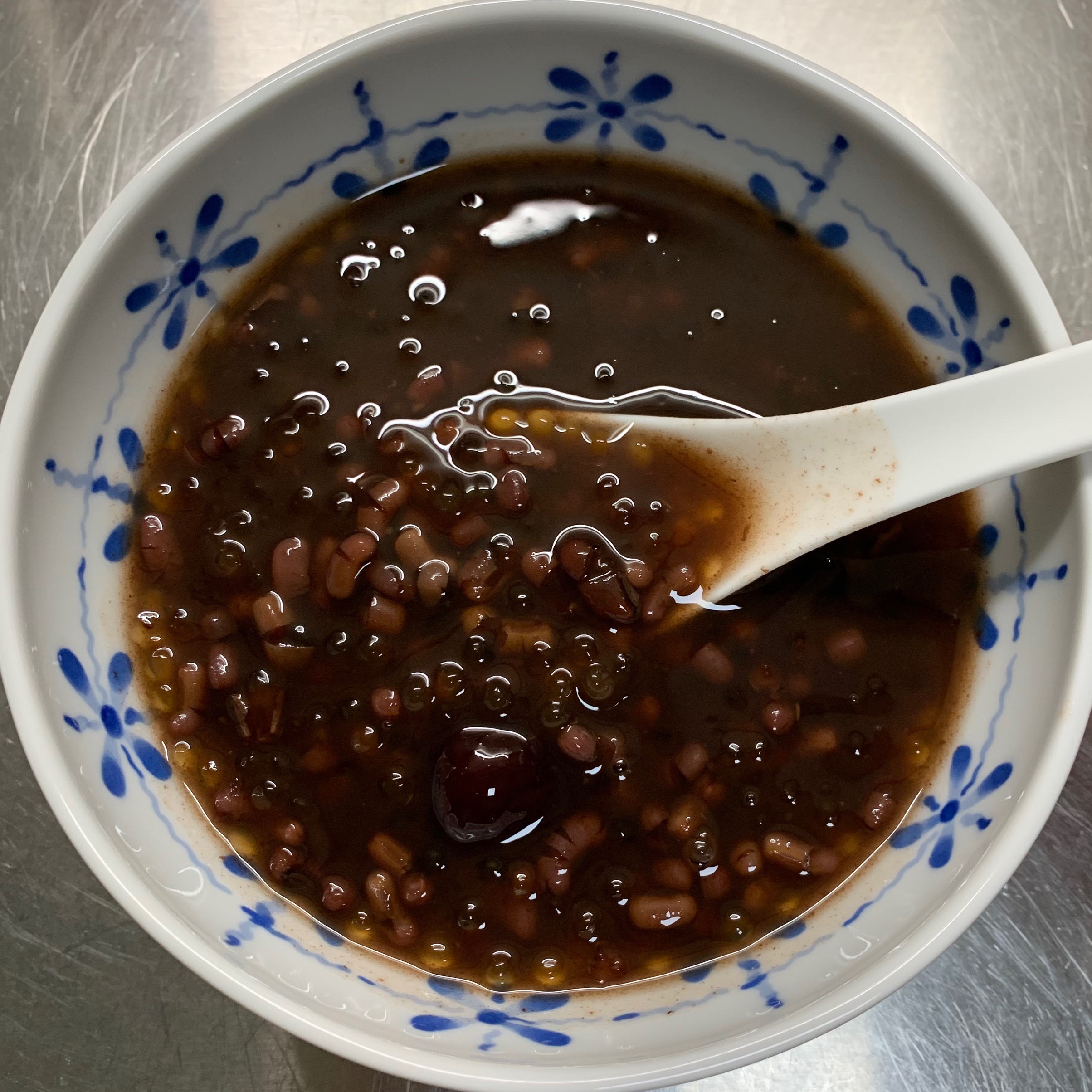 红豆西米红枣甜汤（全程电饭煲，超简单）