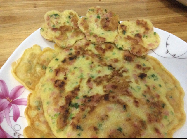 葱花鸡蛋饼