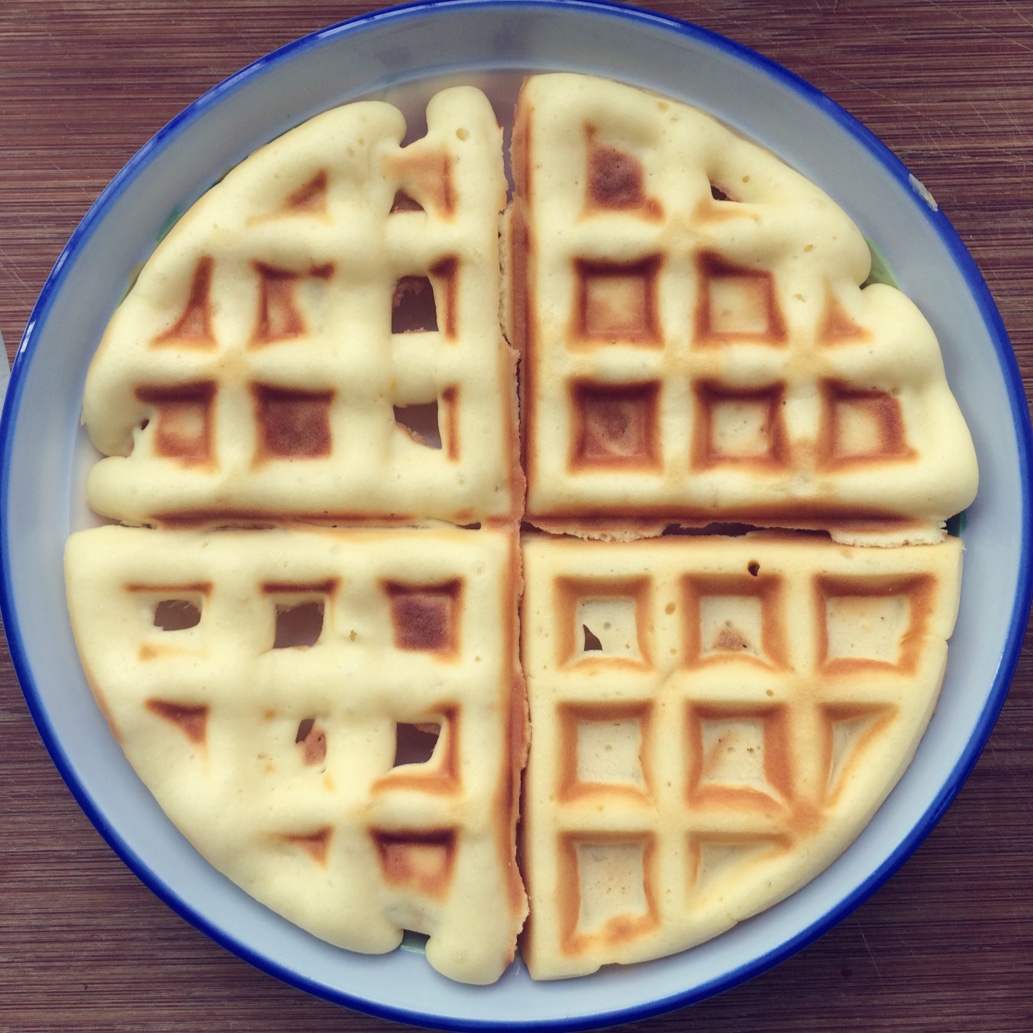 椰子华夫饼（酵母版）