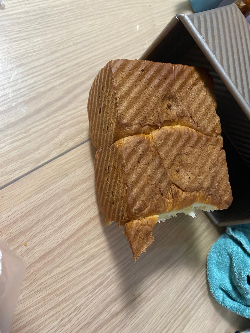 夺命软吐司(๑´ڡ`๑)超软拉丝极速方便的一次发酵吐司