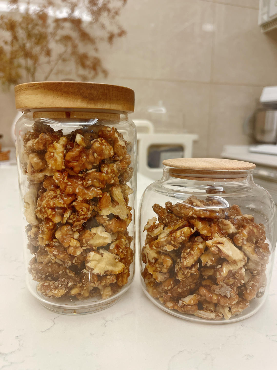 【琥珀核桃仁】冰糖无油不粘手