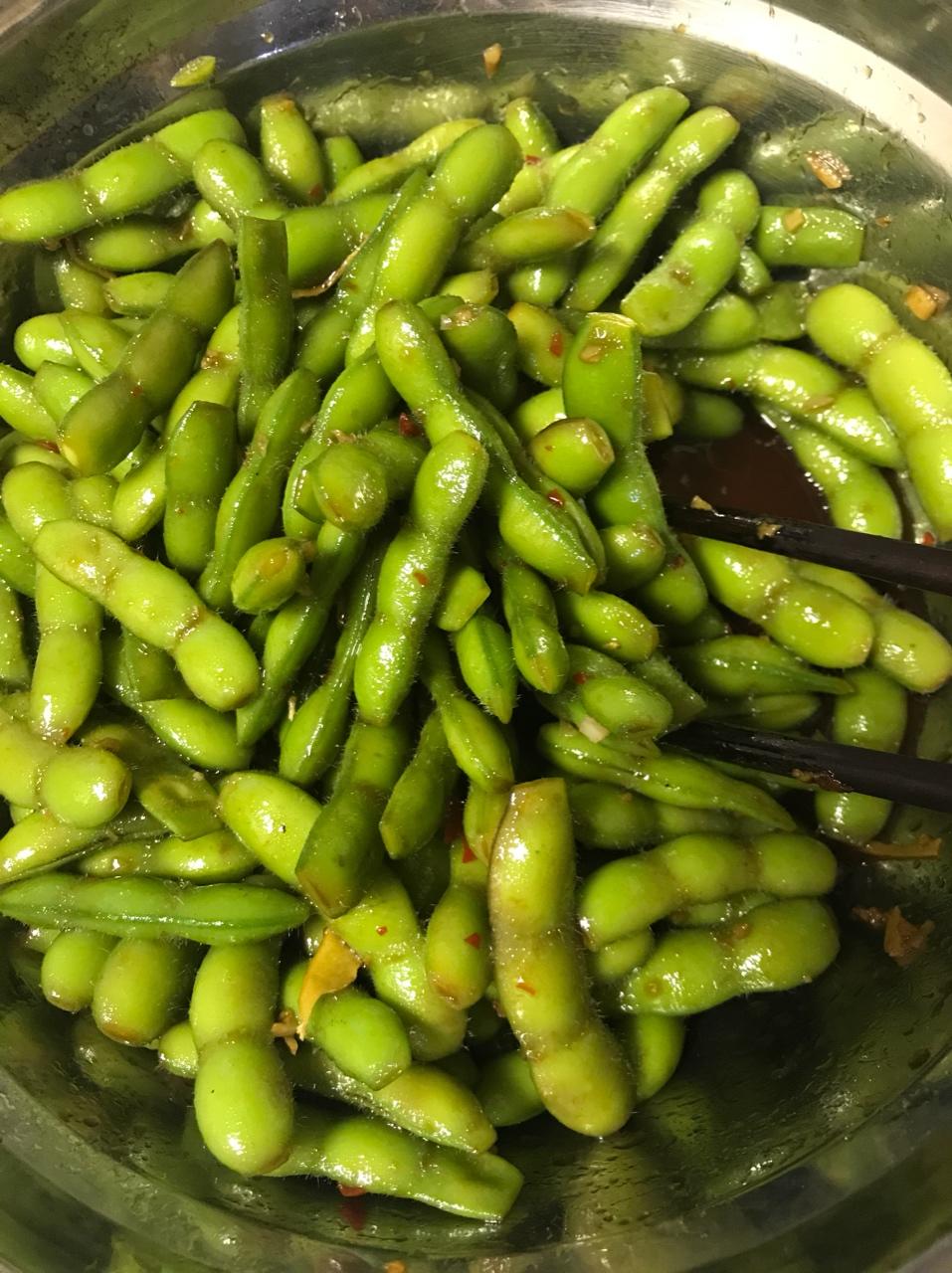 夏日爽口凉拌毛豆