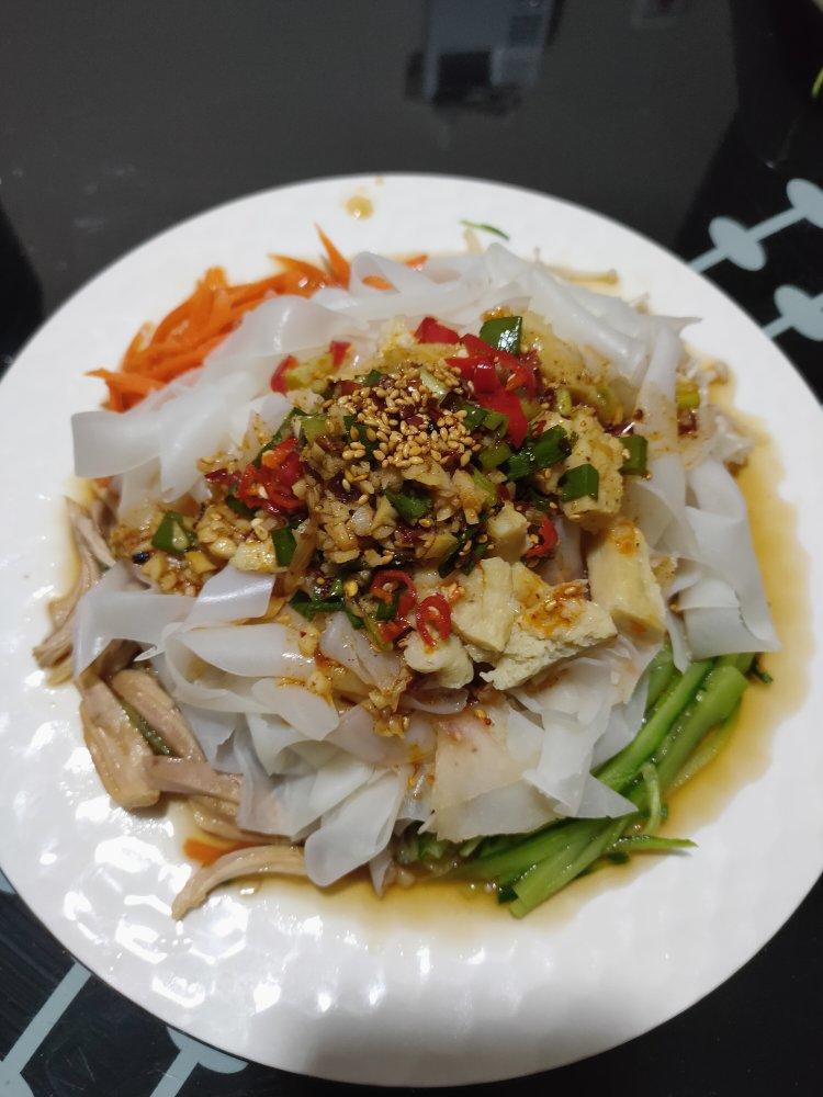 自制凉皮（含洗面、不洗面两种方法）