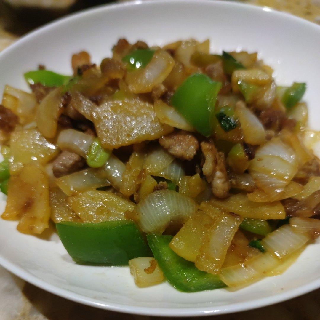 洋葱土豆青椒