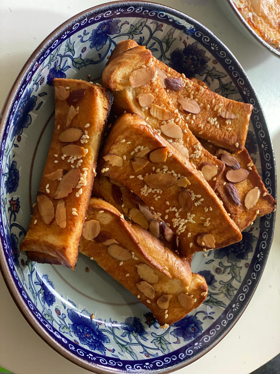 蜂蜜面包条，老少皆宜，看剧小零食