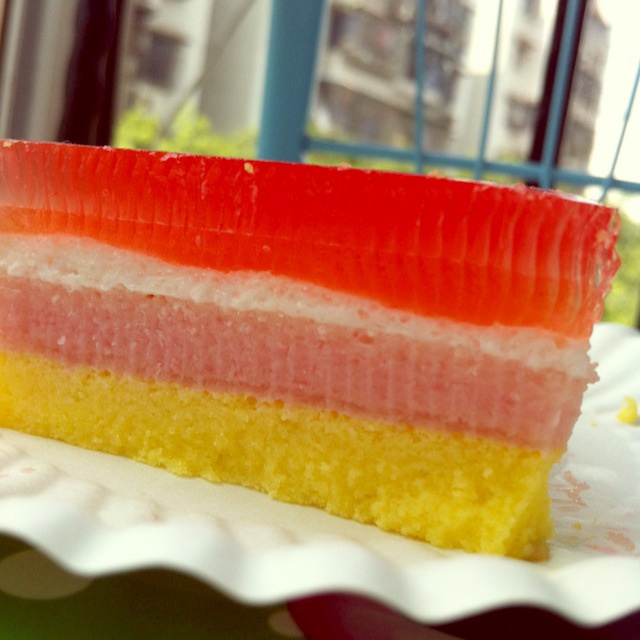 西瓜酸奶慕斯蛋糕