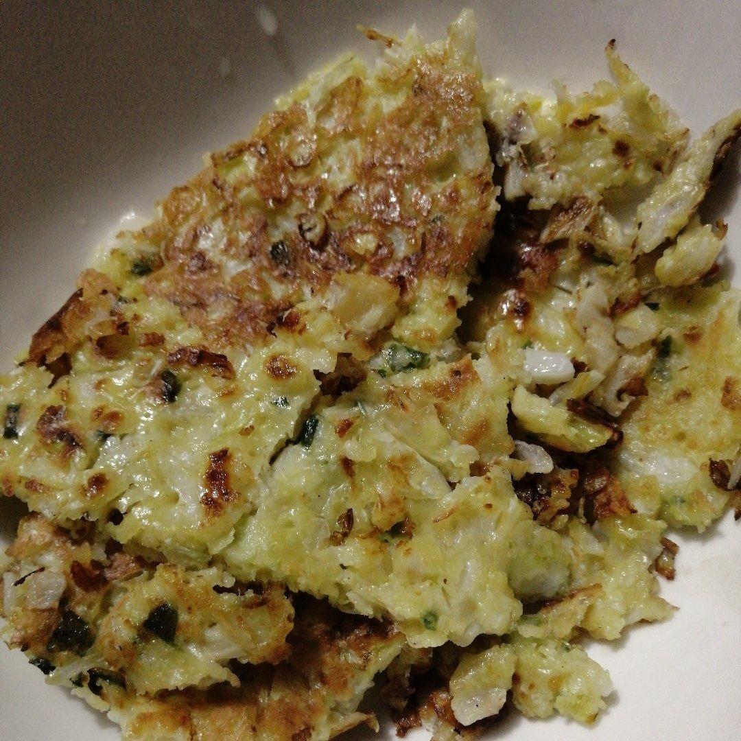 白菜鸡蛋早餐饼