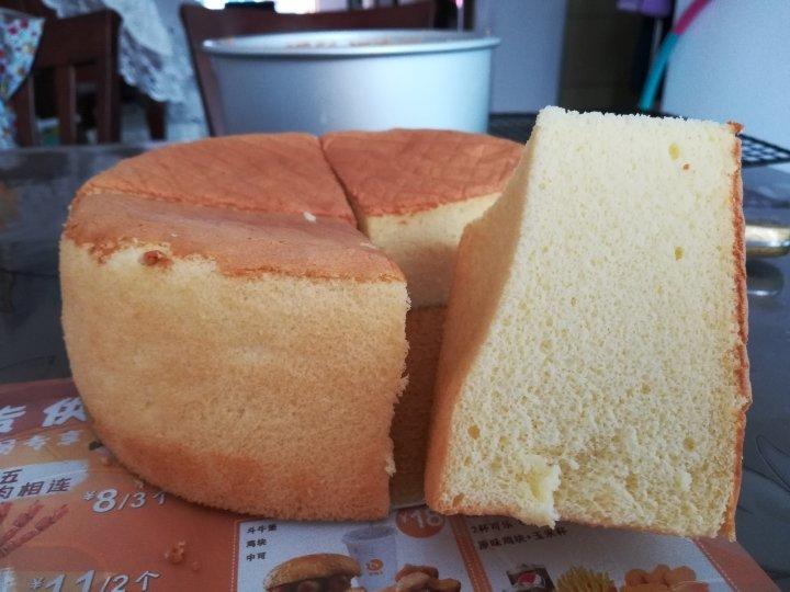 视频菜谱:原味戚风蛋糕8寸戚风蛋糕不裂