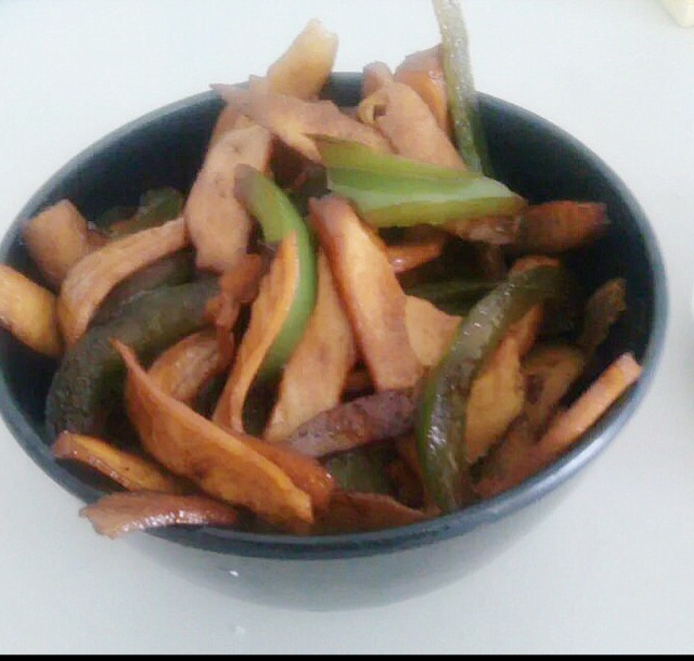 青椒豆腐干
