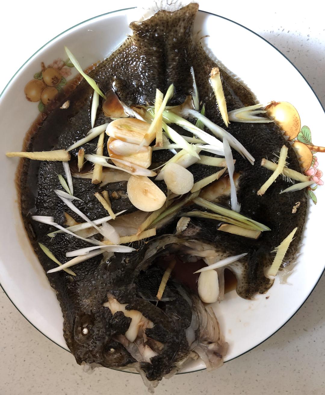 清蒸多宝鱼