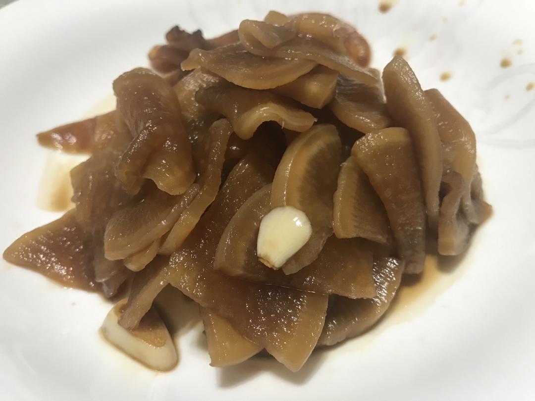 酸甜爽口白萝卜咸菜