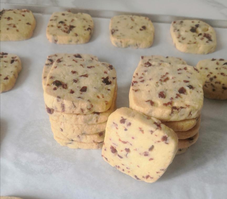 蔓越莓曲奇饼干的做法