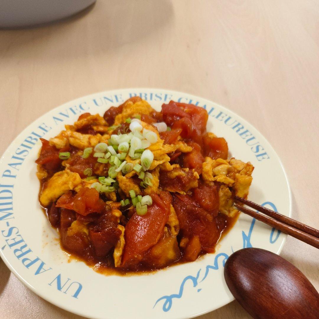 ㊙️一人食|饭店风味番茄炒蛋做法揭秘