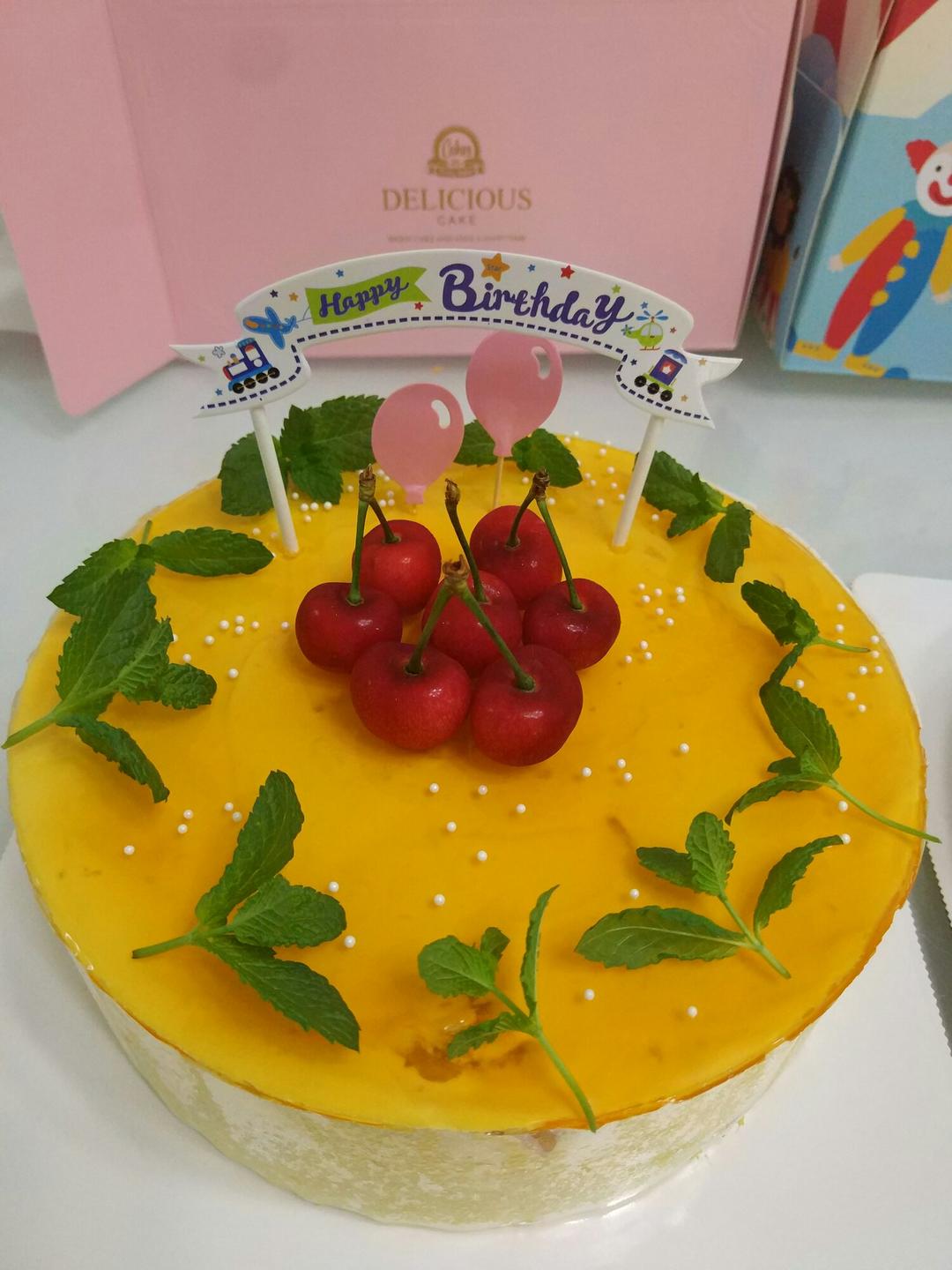 芒果慕斯蛋糕🍰（8寸）