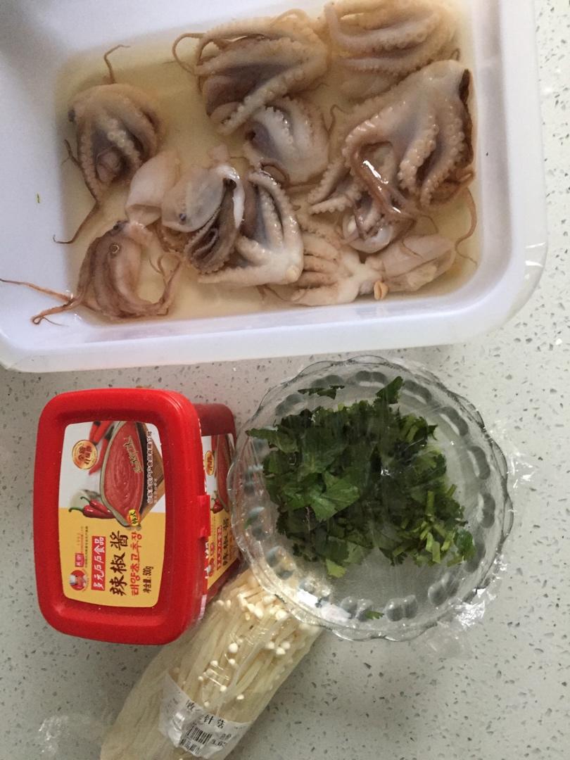 韩式辣炒章鱼（辣炒八爪鱼）