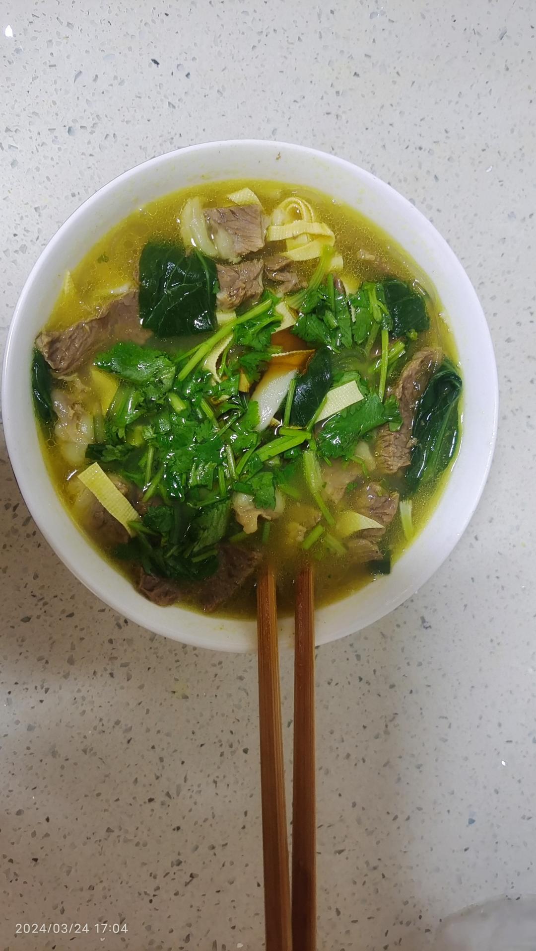 咖喱羊肉烩面