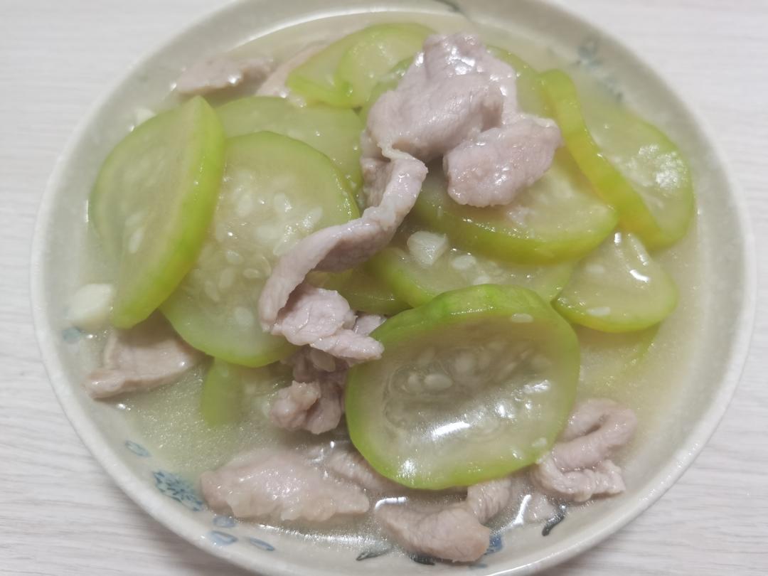 蒲瓜炒肉片