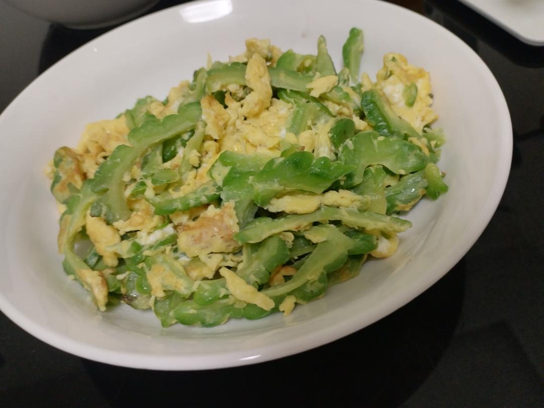 苦瓜炒蛋（清火菜）