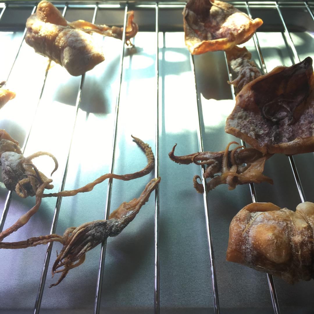 烤箱版烤鱿鱼干