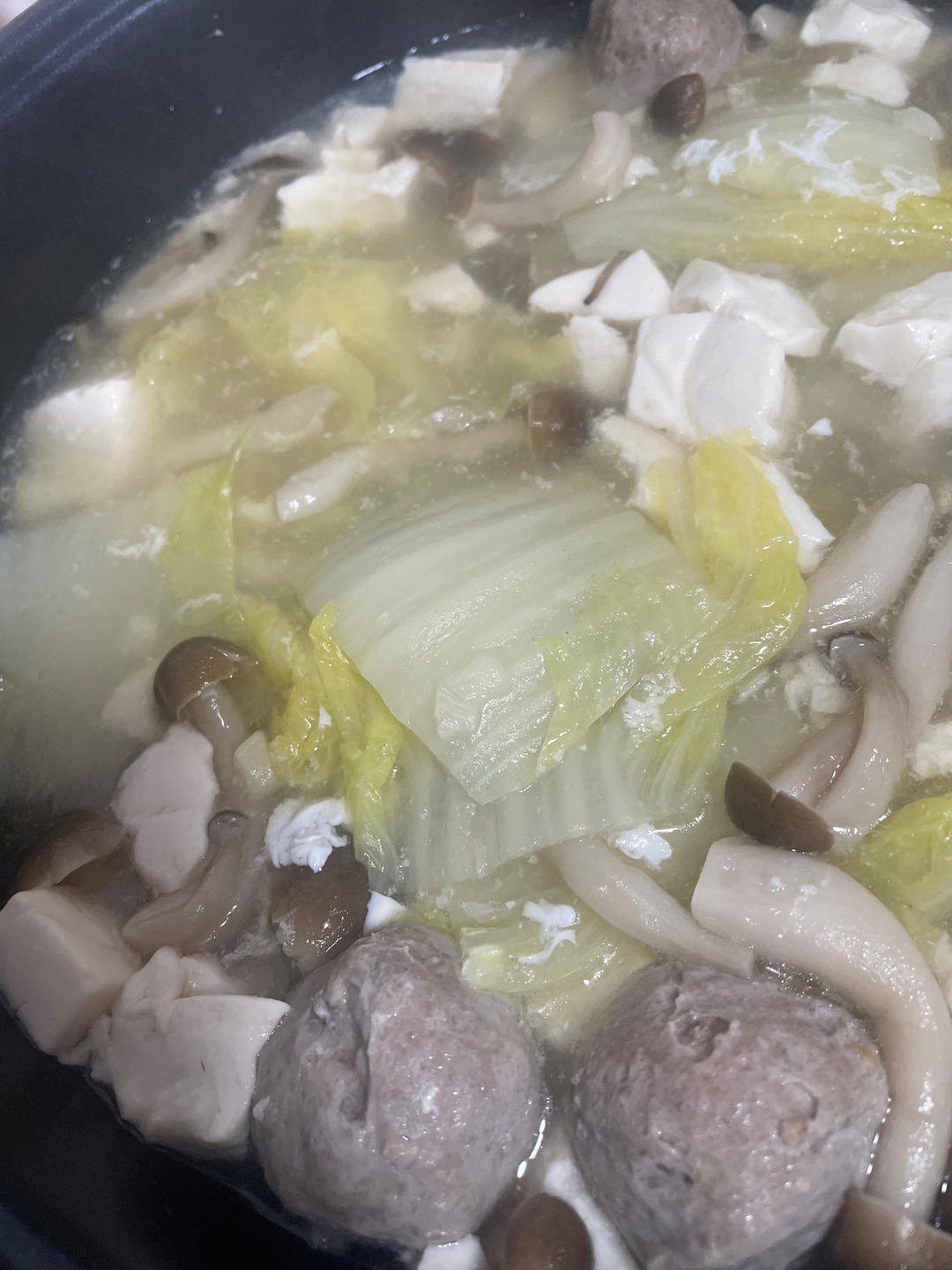 娃娃菜豆腐汤(鲜掉眉毛！)|跟做中附娃娃菜炖万物合集~