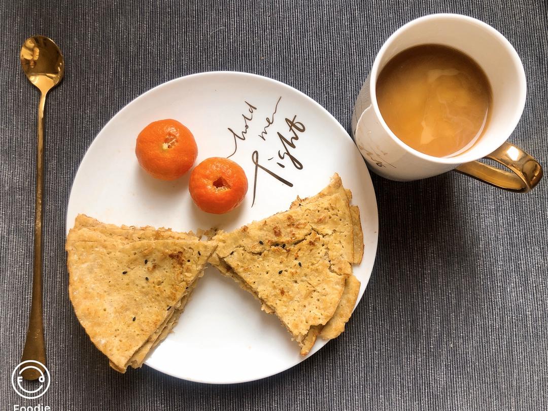 【低卡】香蕉燕麦松饼的做法