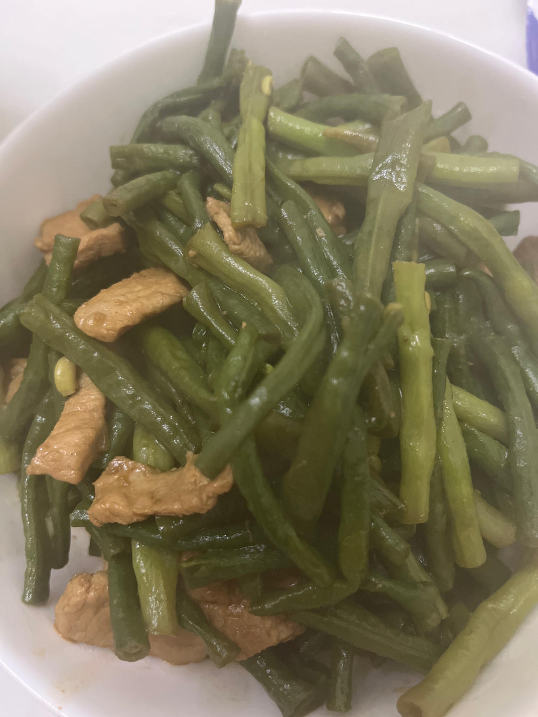 豇豆豆角炒肉肉