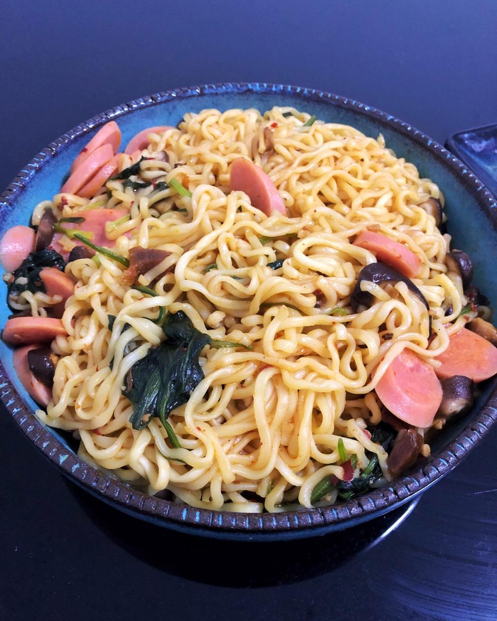 炒方便面