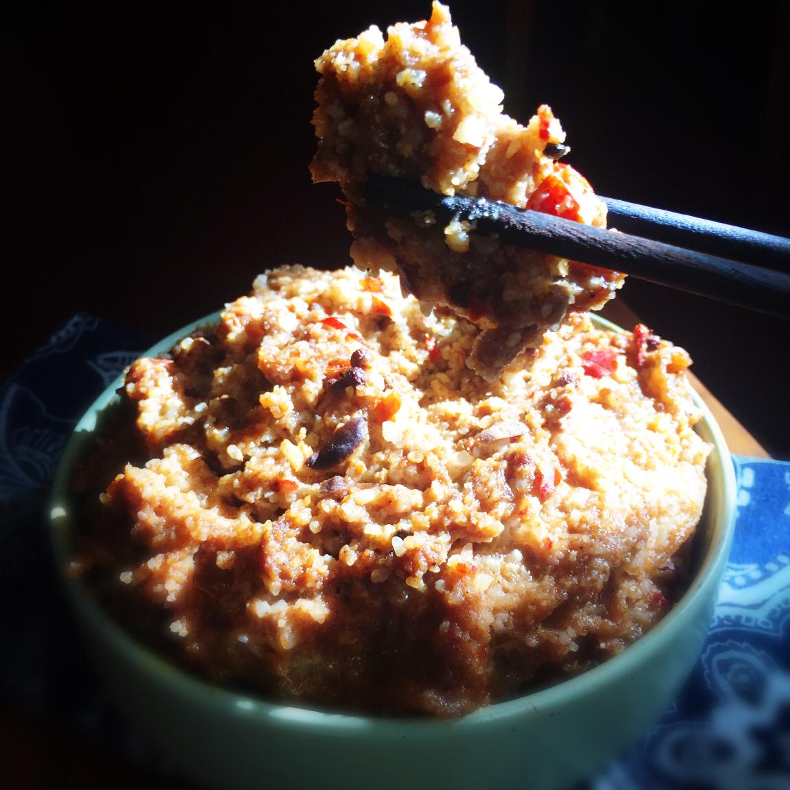 大刀青元粉蒸肉--复刻的名菜