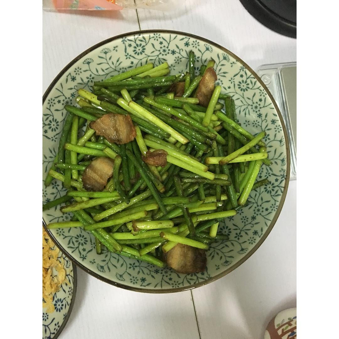 重口味蒜薹炒肉