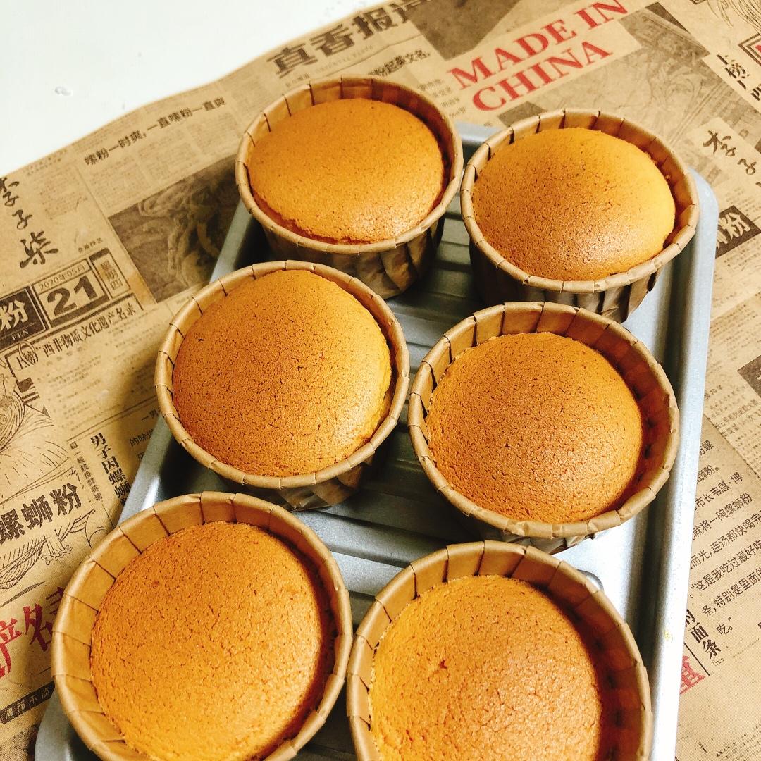 纸杯蛋糕 8寸戚风蛋糕的量