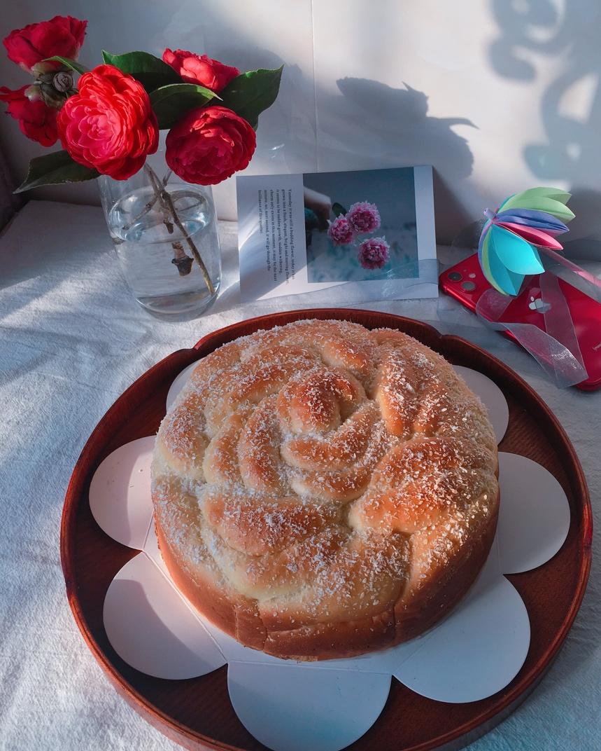 花朵面包整形合辑