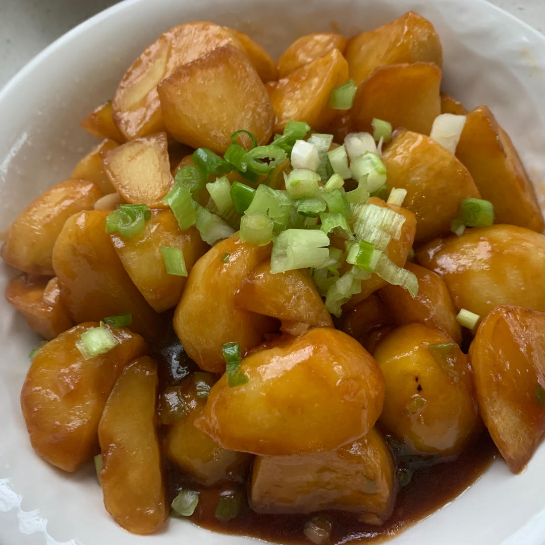 土豆🥔的灵魂吃法，烧土豆，孩子的最爱❤️