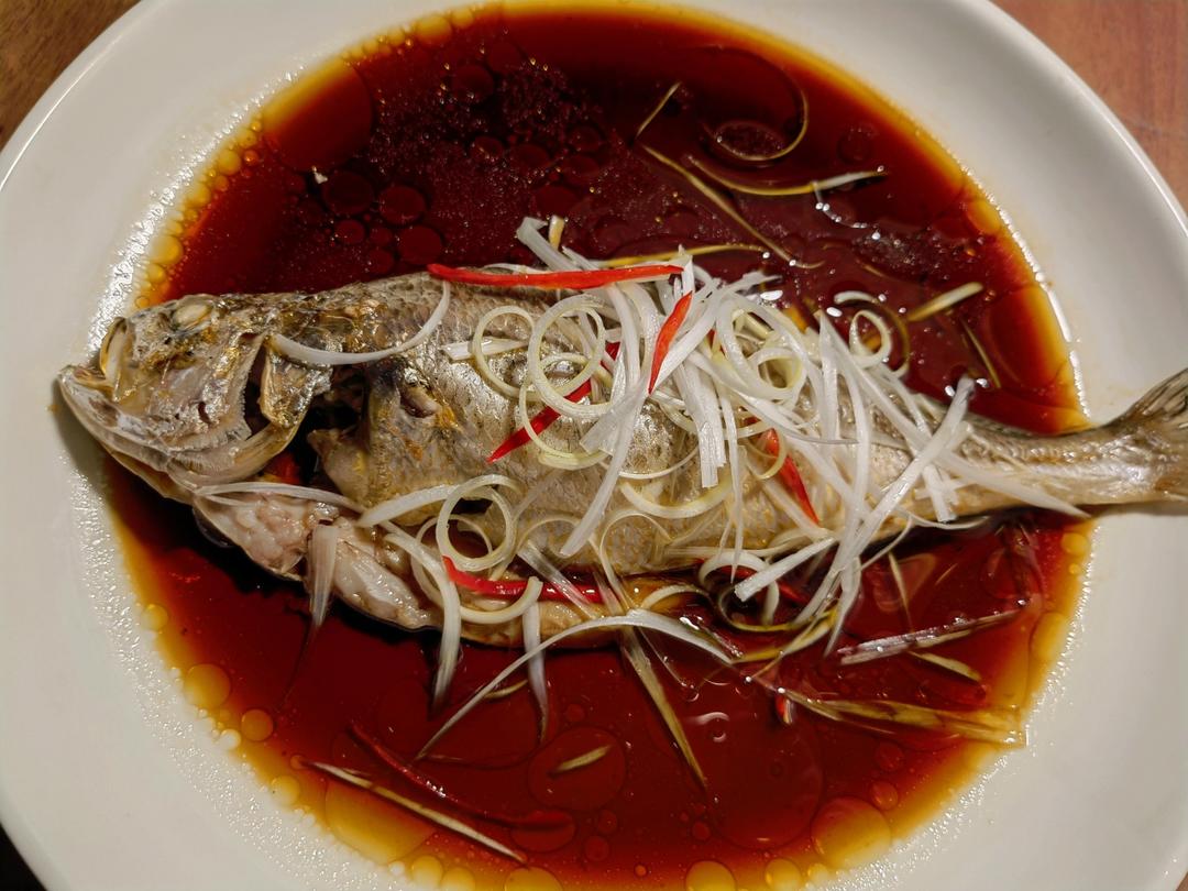 超入味清蒸鱼～清蒸鲈鱼桂花鱼（家常独创）