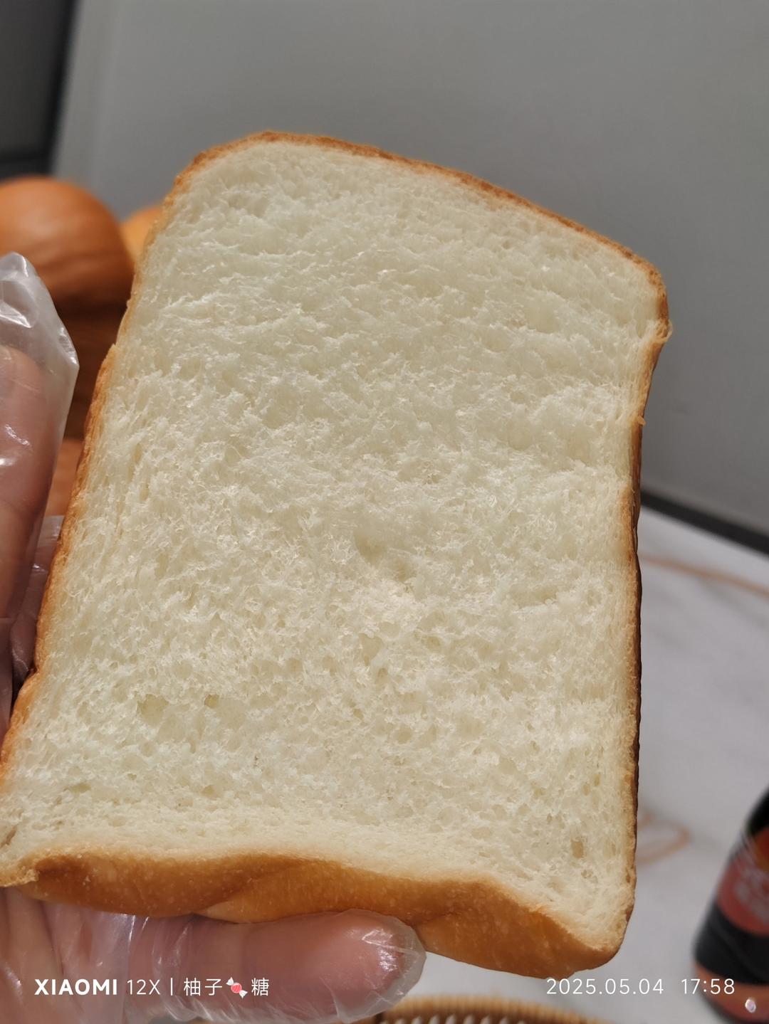 纯奶手撕吐司的做法 步骤1