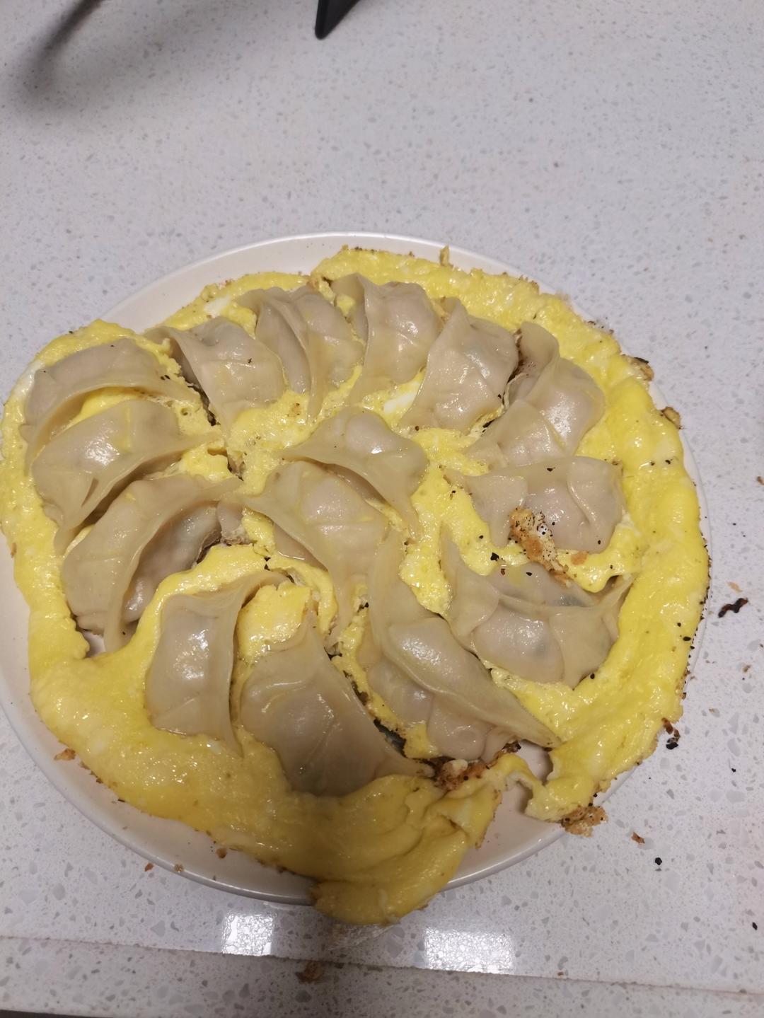 懒人快手抱蛋煎饺