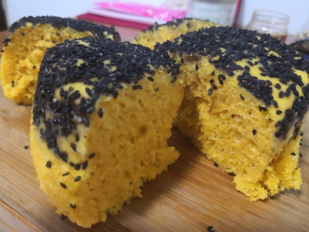 南瓜发糕（无水无油无糖配方）