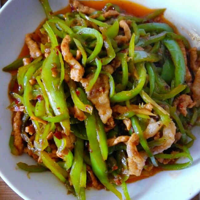 青椒肉丝