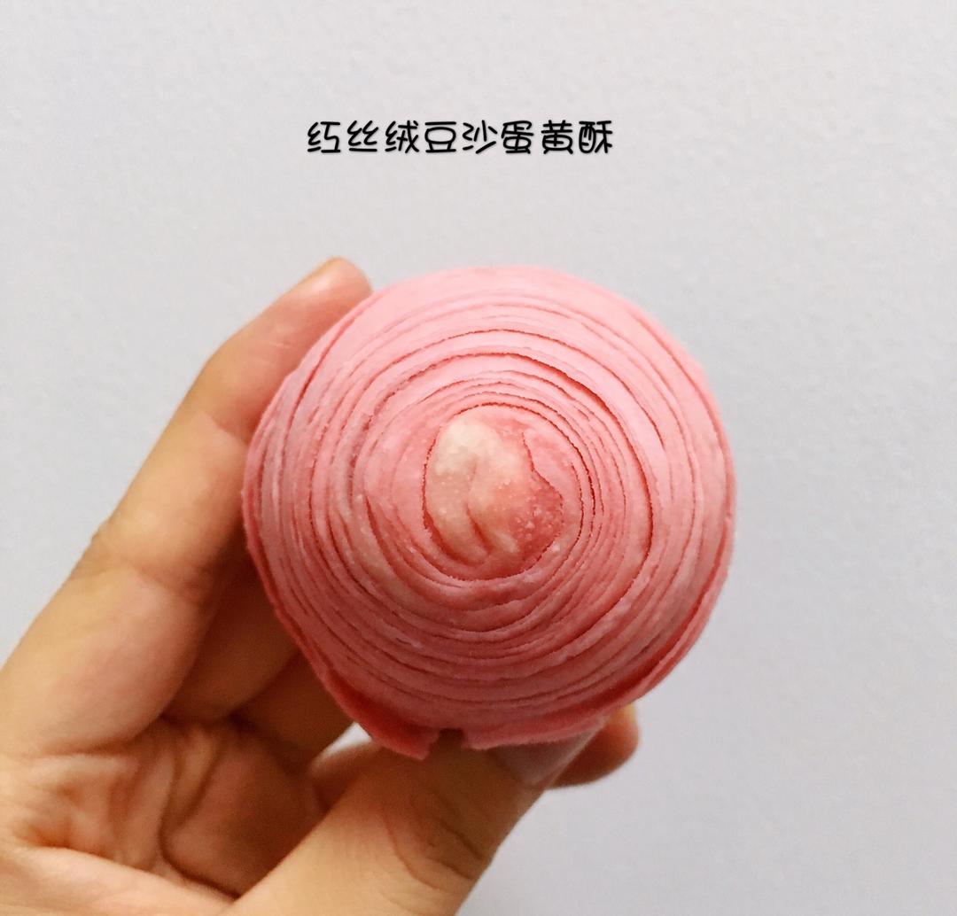 蛋黄酥~紫薯、抹茶、原味~花好月圆，中秋快乐~内附一次做六色蛋黄酥方法~