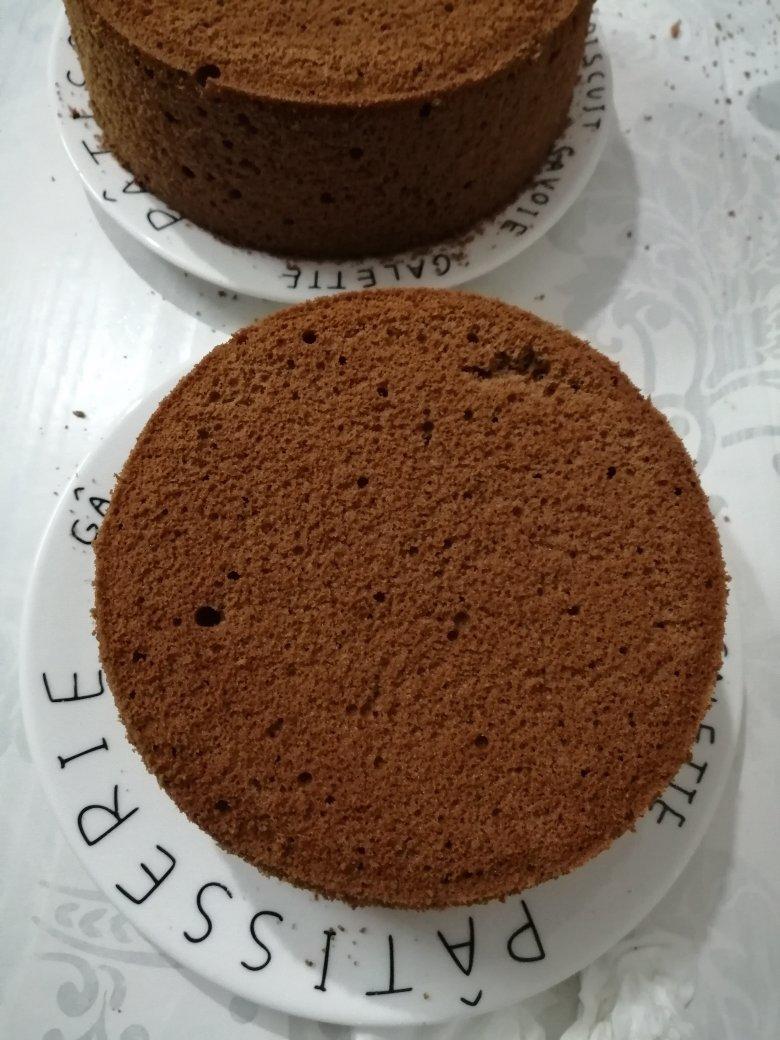 不消泡的可可巧克力戚风蛋糕