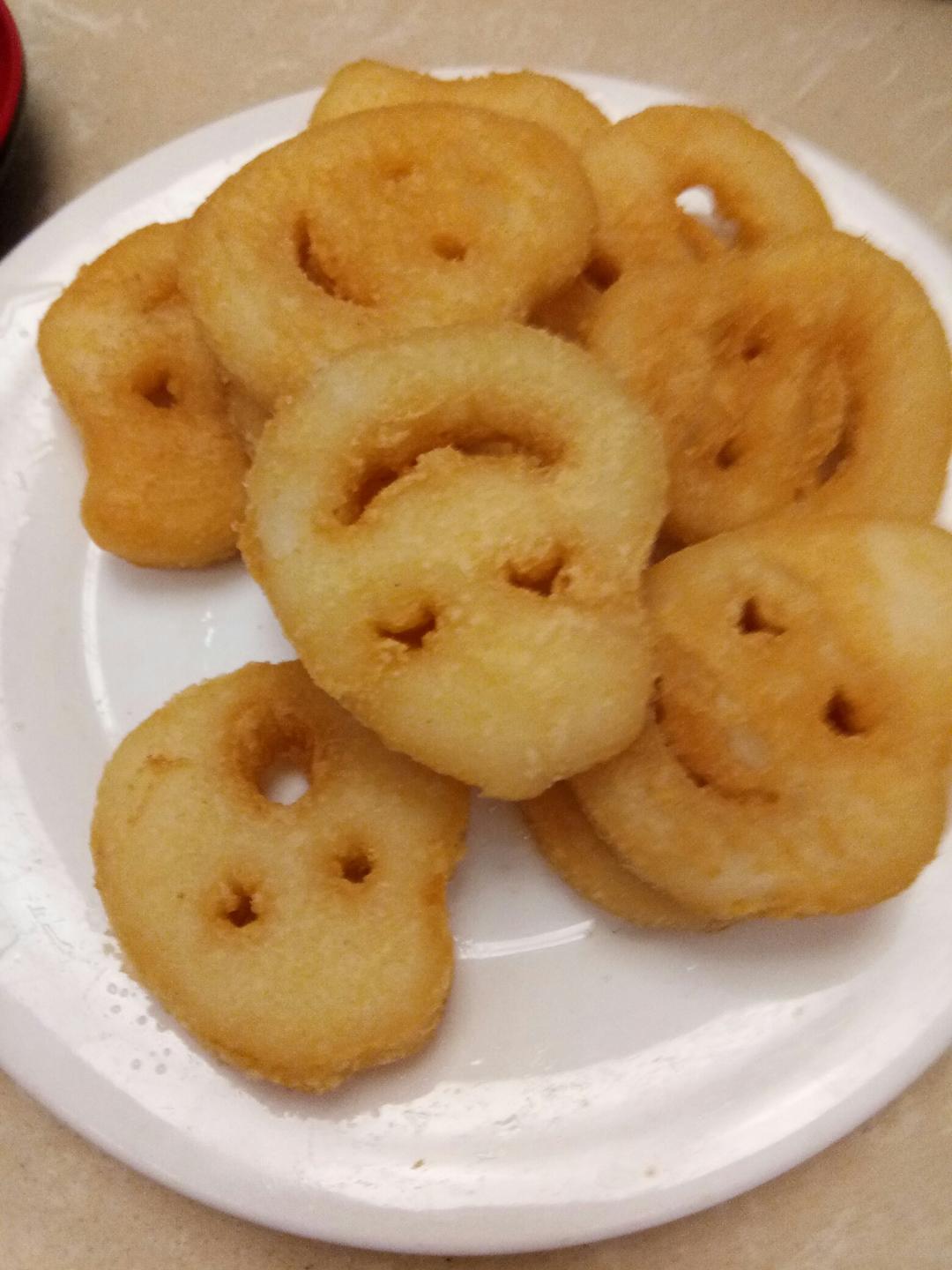 微笑土豆饼