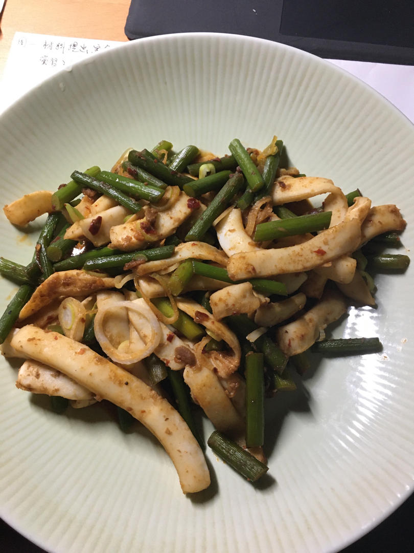 最好吃的酱爆鱿鱼圈