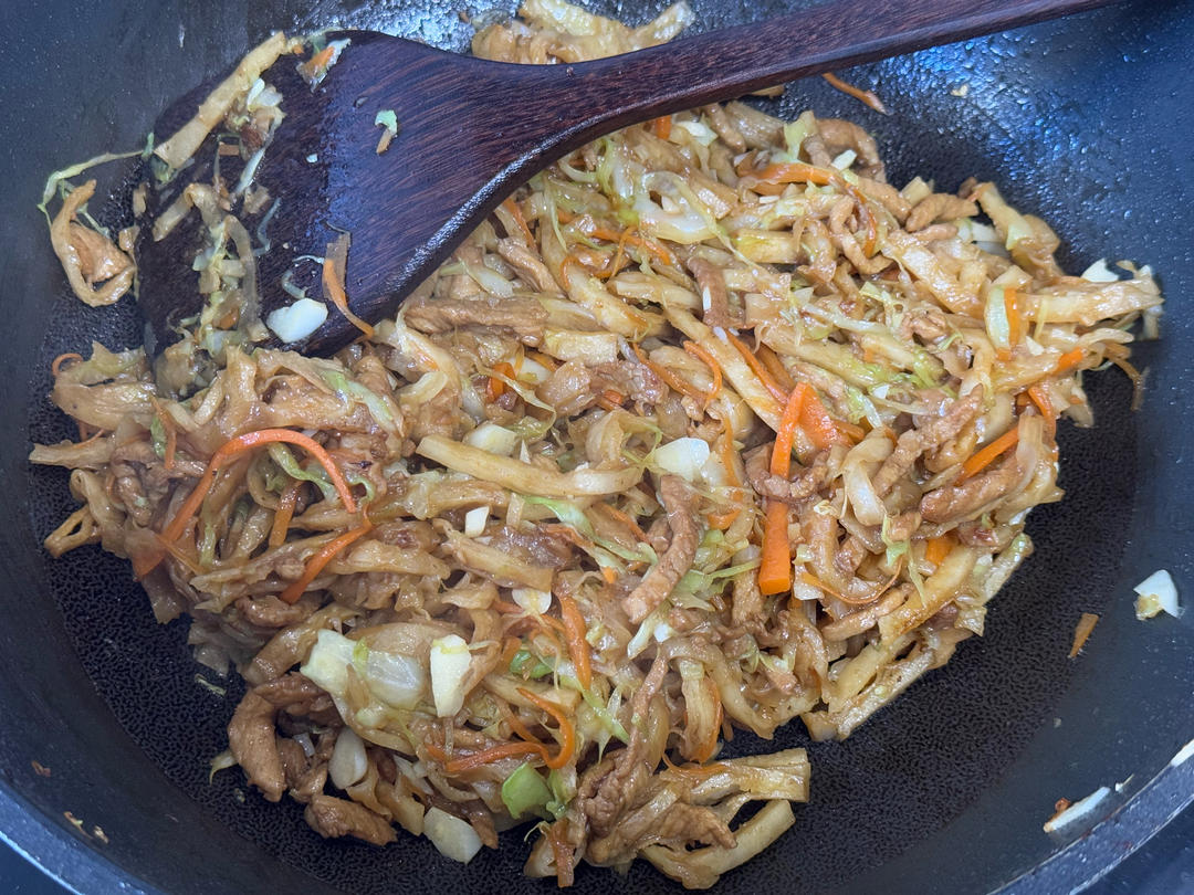 老北京素炒饼(肉炒饼)