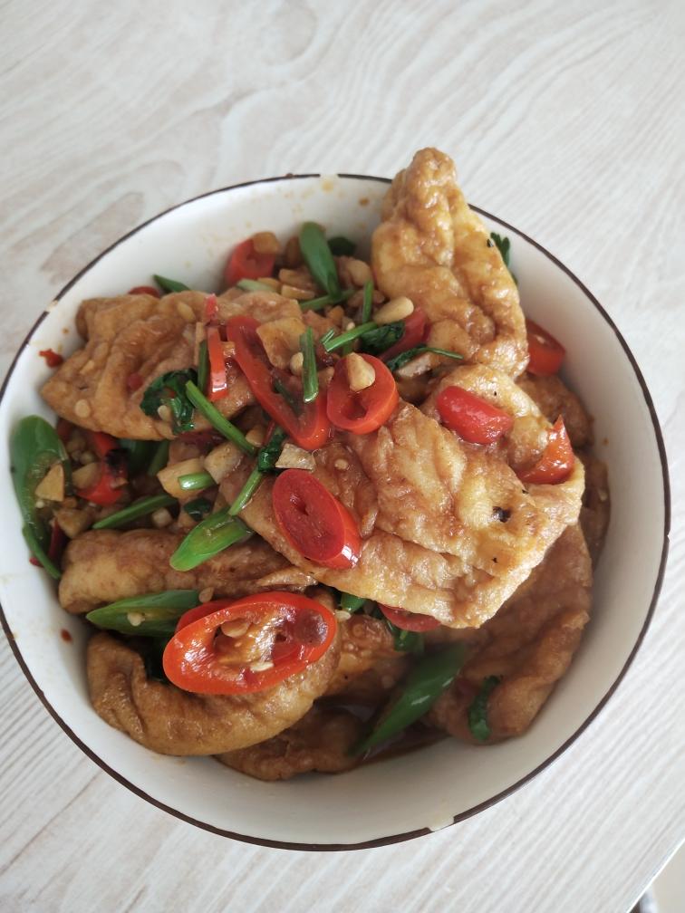 香辣豆腐泡