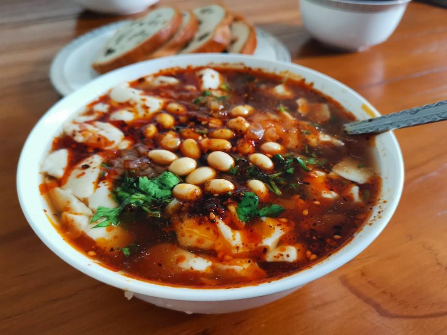 陕西豆腐脑制作